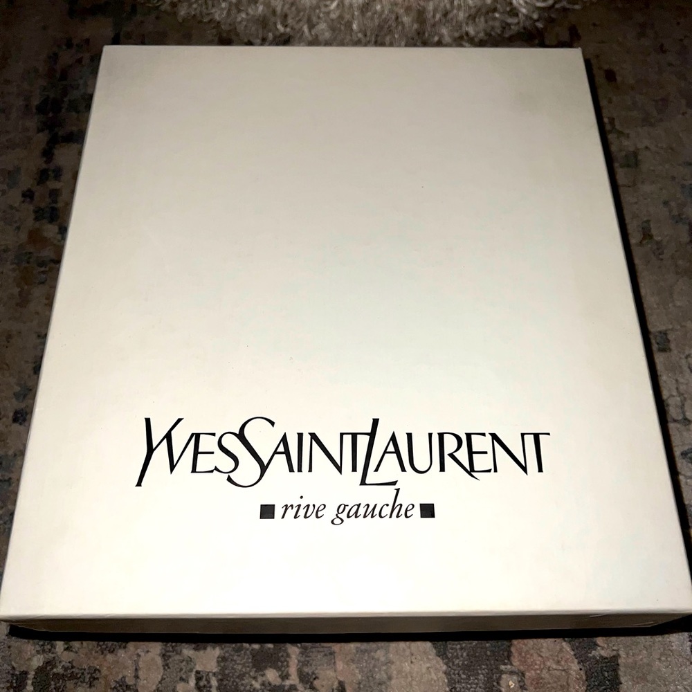 YSL Tribute Astrap Platform Sandal